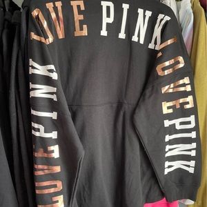 Pink full zip jacket